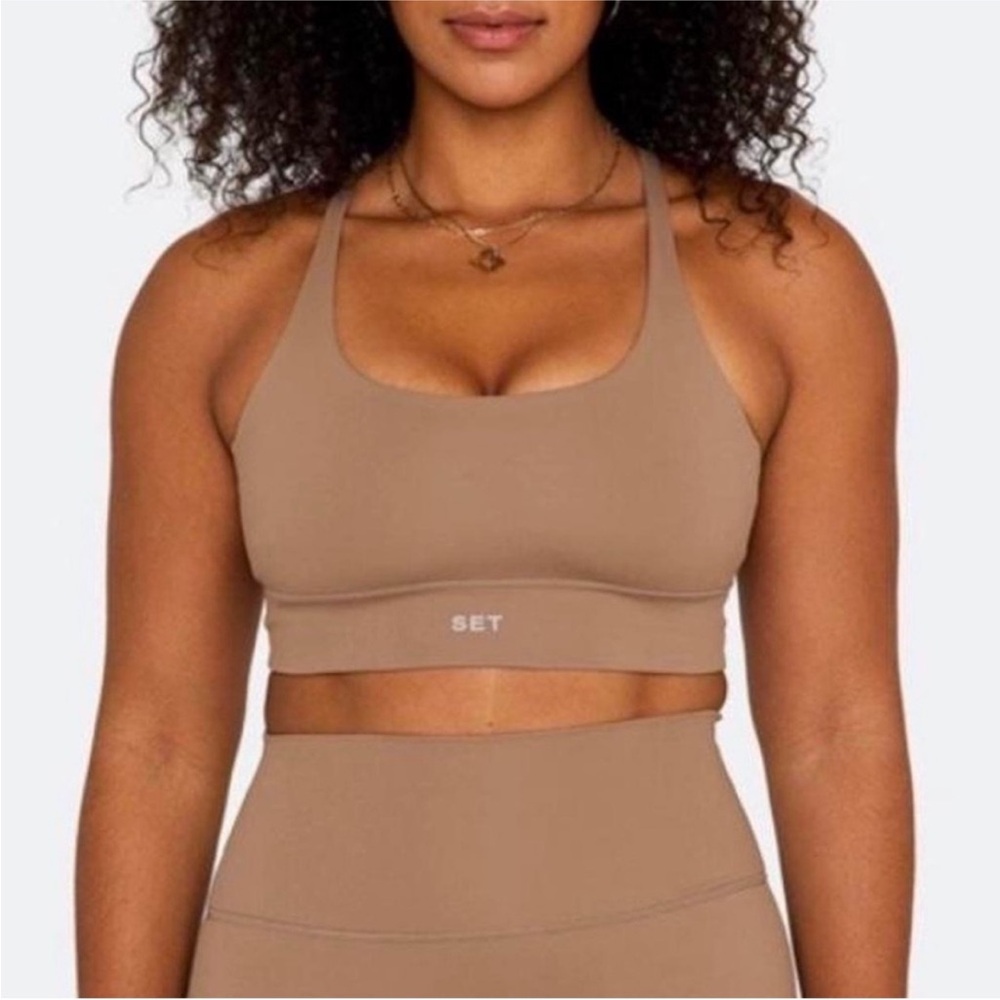 SET ACTIVE luxform scoop Y bra in ROCKY